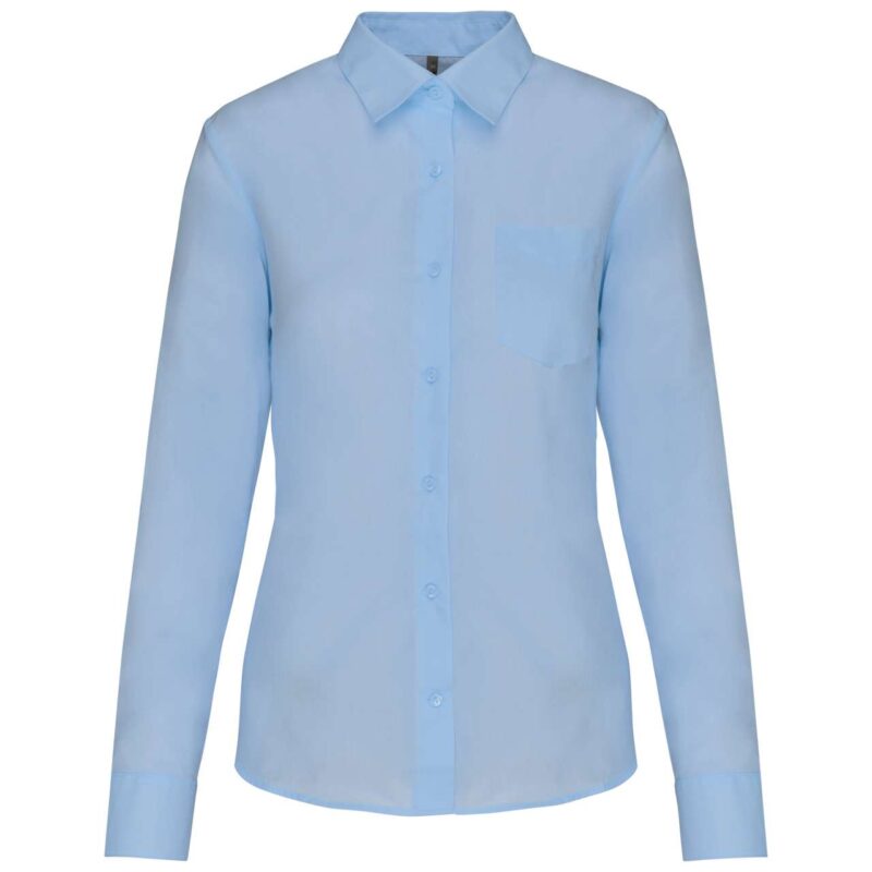 ka549-bright_sky-a1 Kariban LONG-SLEEVED - JESSICA' SHIRT LADIES - Φωτεινό Γαλάζιο
