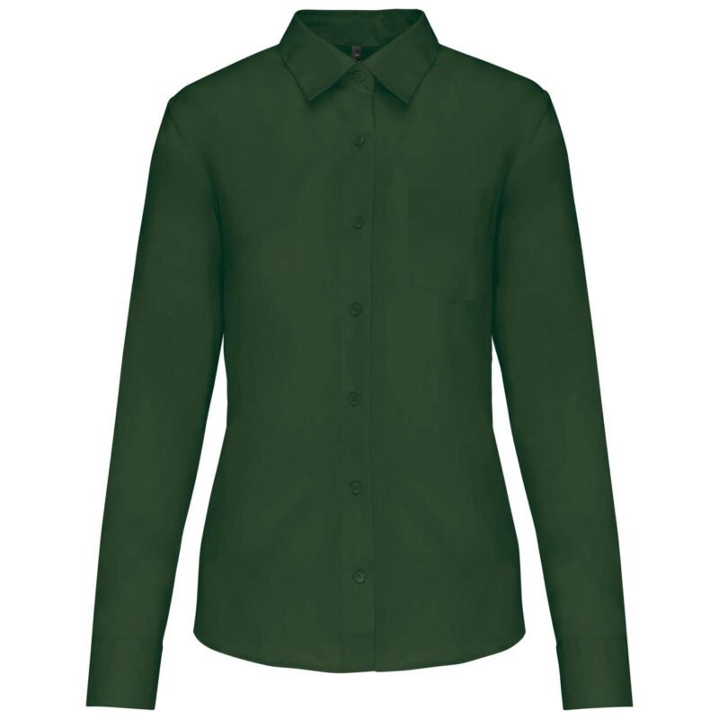 ka549-forest_green-a1 Kariban LONG-SLEEVED - JESSICA' SHIRT LADIES - Πράσινο του δάσους