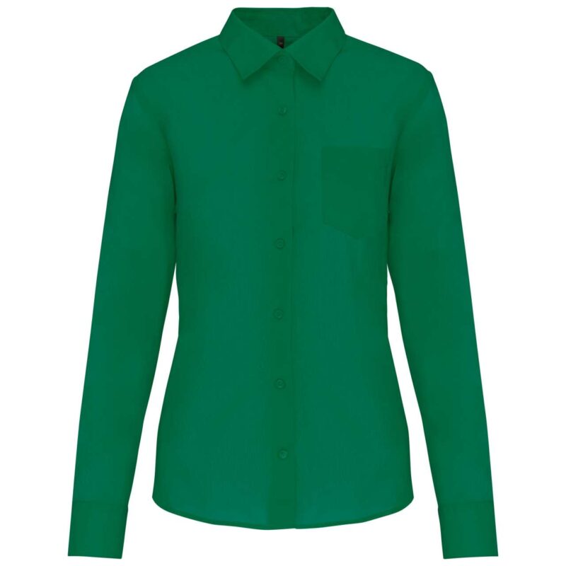 ka549-kelly_green-a1 Kariban LONG-SLEEVED - JESSICA' SHIRT LADIES - πράσινο του Κέλι