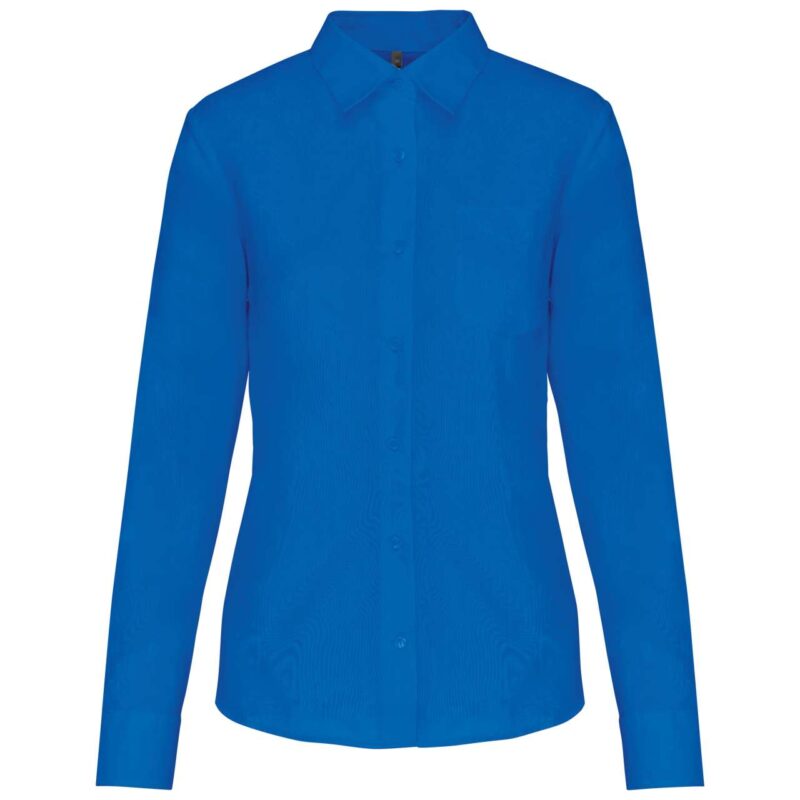ka549-light_royal_blue-a1 Kariban LONG-SLEEVED - JESSICA' SHIRT LADIES - ανοιχτό βασιλικό μπλε