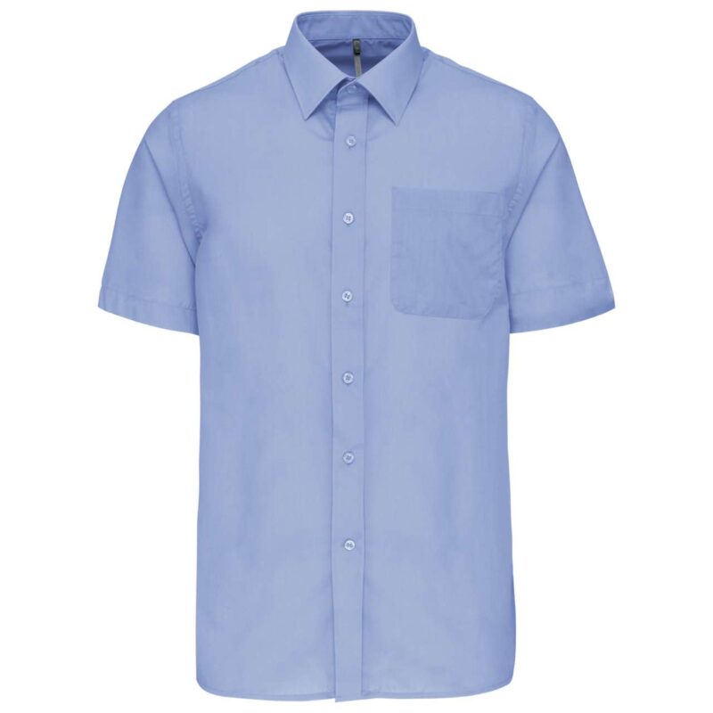 Kariban ACE - SHORT-SLEEVED SHIRT - Φωτεινό Γαλάζιο
