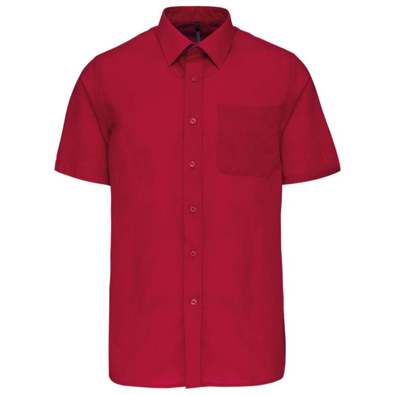 ka551-classic_red-a2 Kariban ACE - SHORT-SLEEVED SHIRT - Κλασικό Κόκκινο