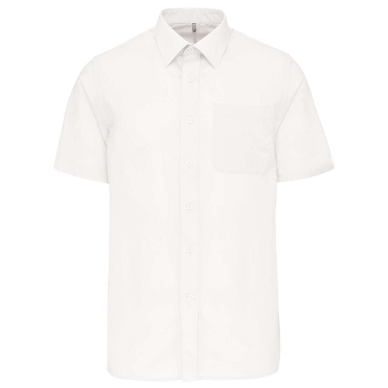 ka551-white-a2 Kariban ACE - SHORT-SLEEVED SHIRT - Λευκό