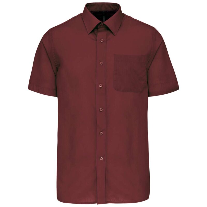 ka551-wine-a2 Kariban ACE - SHORT-SLEEVED SHIRT - Κρασί