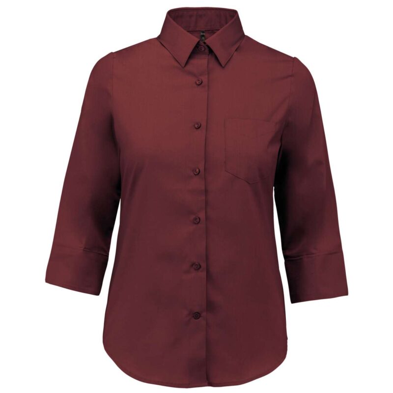 Kariban LADIES' 3/4 SLEEVED SHIRT" The instruction is to "Translate this product title/text to natural Greek". If I keep "3/4" as "3/4", is it "natural Greek"? Yes, "3/4" is very commonly used in Greek for sleeve length. If I translate - Κρασί