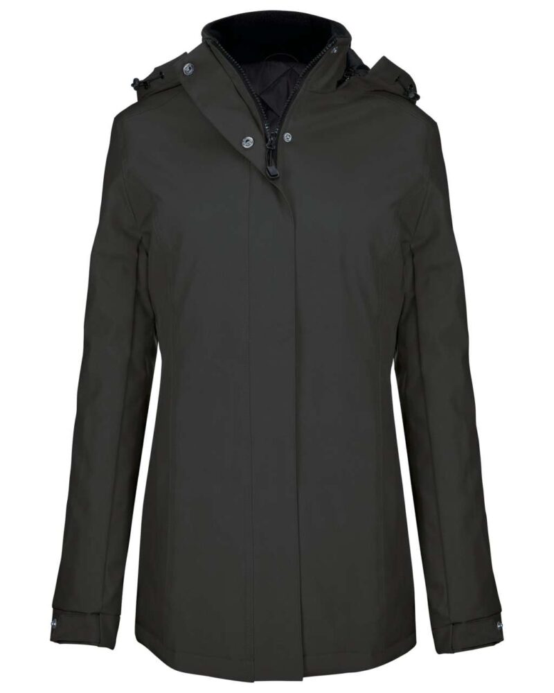 ka6108-dark_grey-a1 Kariban LADIES' PARKA - Σκούρο Γκρι