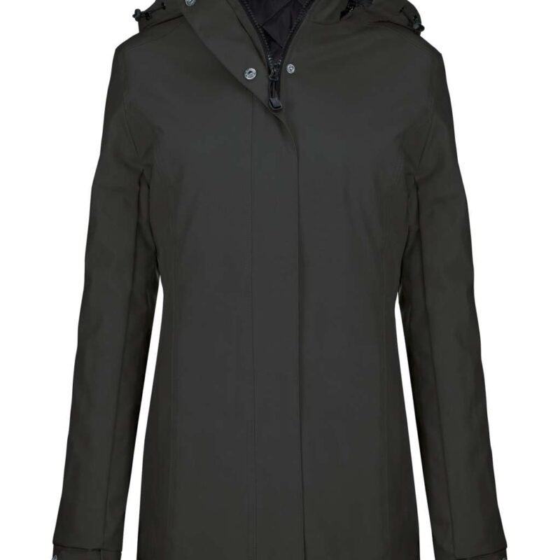 Kariban LADIES' PARKA - Σκούρο Γκρι