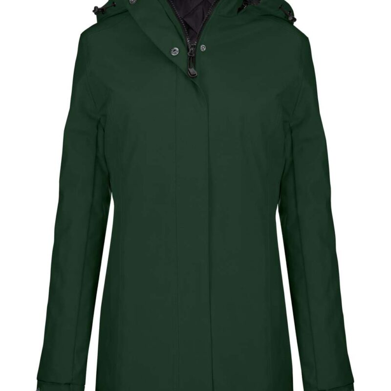 Kariban LADIES' PARKA - Πράσινο του δάσους