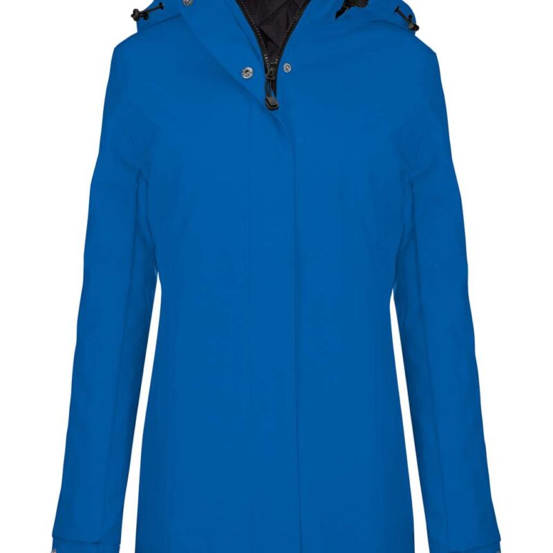 Kariban LADIES' PARKA - ανοιχτό βασιλικό μπλε