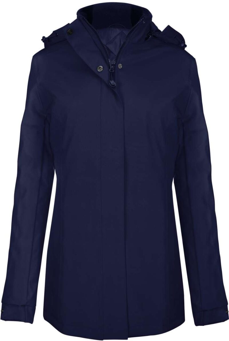 ka6108-navy-a1 Kariban LADIES' PARKA - Μπλε μαρίν