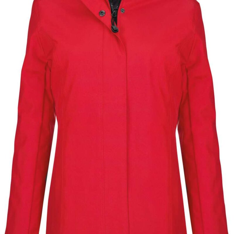 Kariban LADIES' PARKA - Κόκκινο
