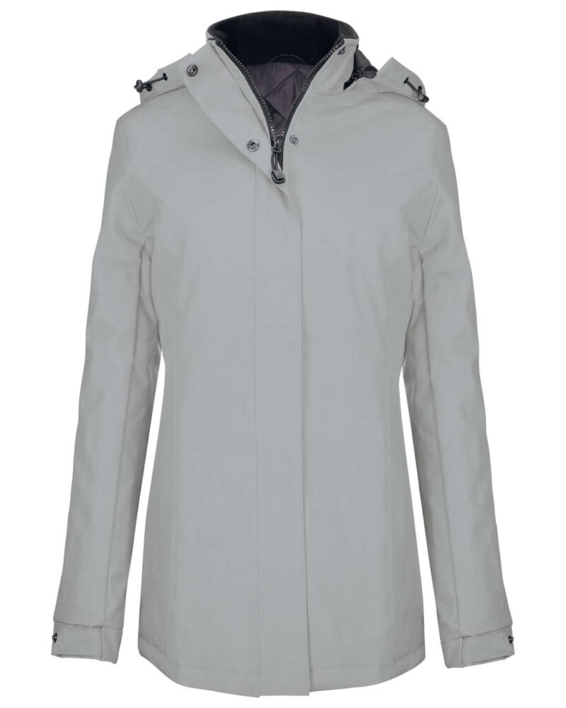 Kariban LADIES' PARKA - Snow Grey
