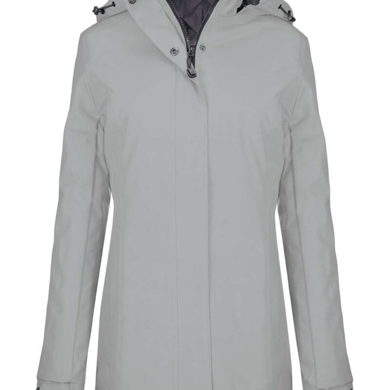 Kariban LADIES' PARKA - Snow Grey
