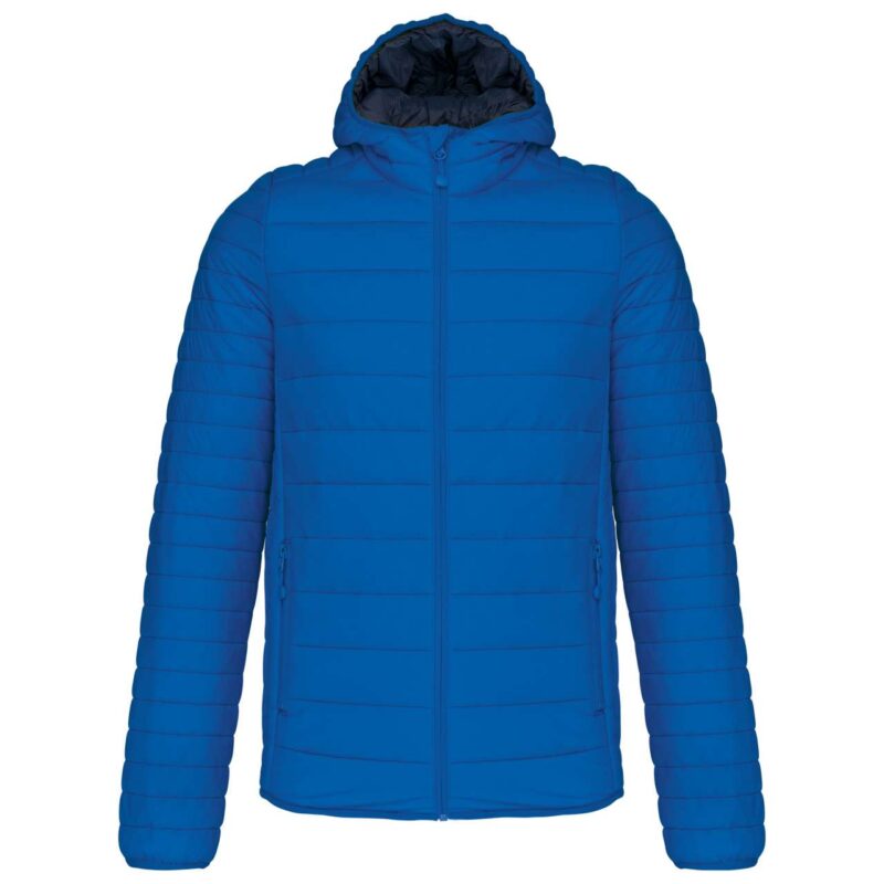 ka6110-light_royal_blue-a1 Kariban Ανδρικό LIGHTWEIGHT HOODED PADDED JACKET - ανοιχτό βασιλικό μπλε