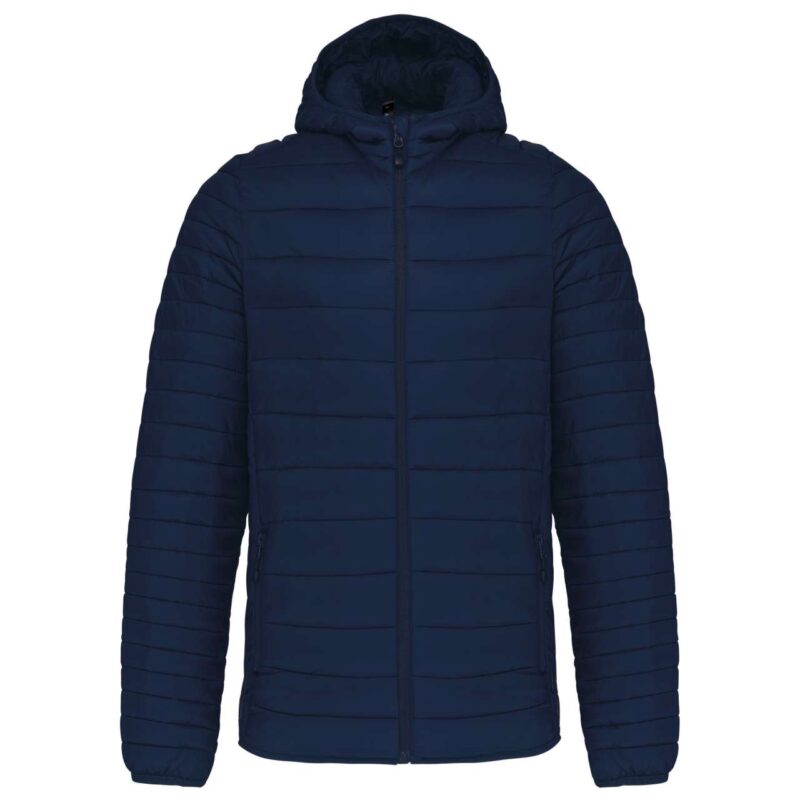 ka6110-navy-a1 Kariban Ανδρικό LIGHTWEIGHT HOODED PADDED JACKET - Μπλε μαρίν