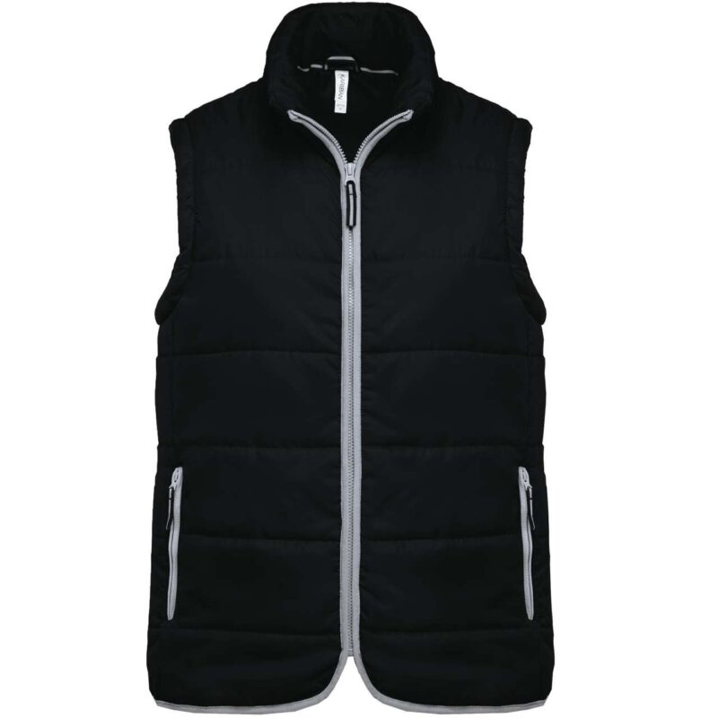 ka6116-black-a1 Kariban QUILTED BODYWARMER - Μαύρο