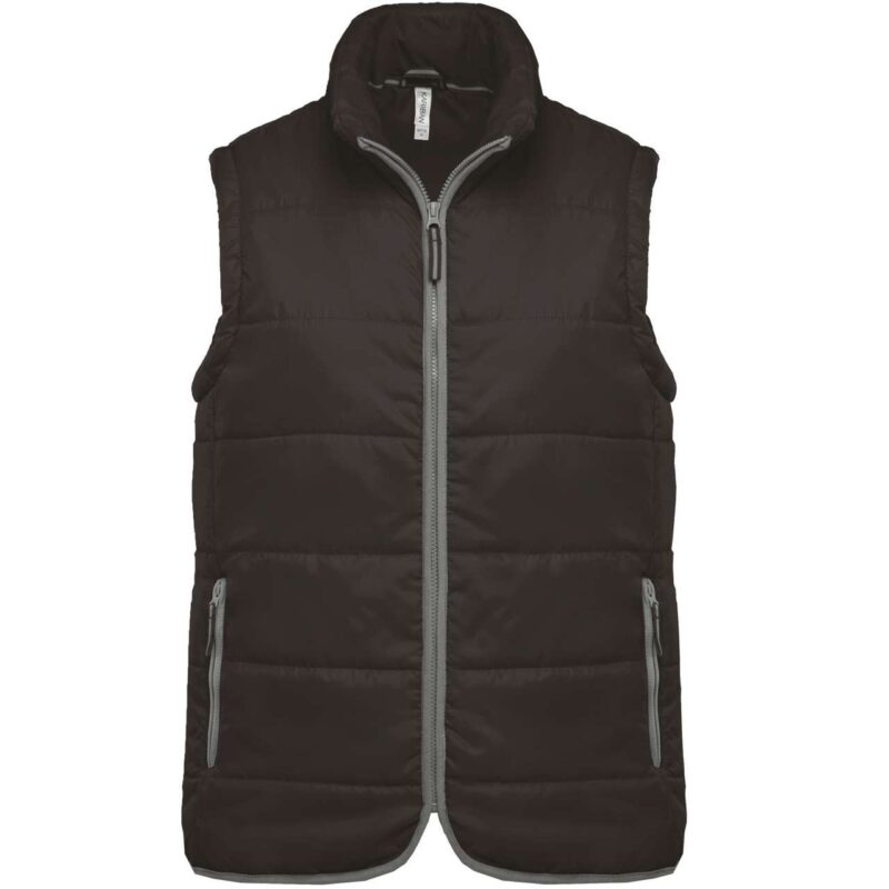 Kariban QUILTED BODYWARMER - Σκούρο Γκρι