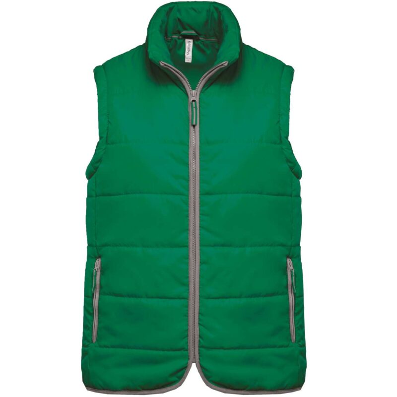 Kariban QUILTED BODYWARMER - πράσινο του Κέλι