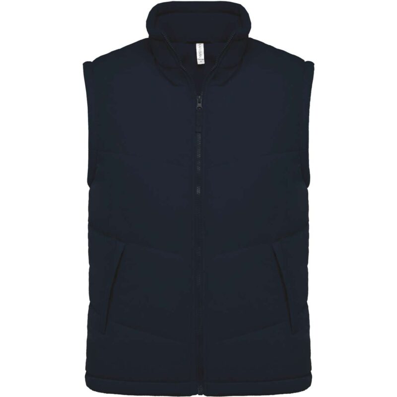ka6118-navy-a1 Kariban FLEECE LINED BODYWARMER - Μπλε μαρίν