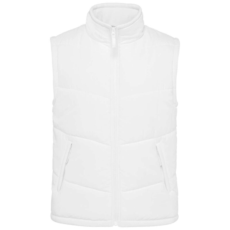 ka6118-white-a1 Kariban FLEECE LINED BODYWARMER - Λευκό