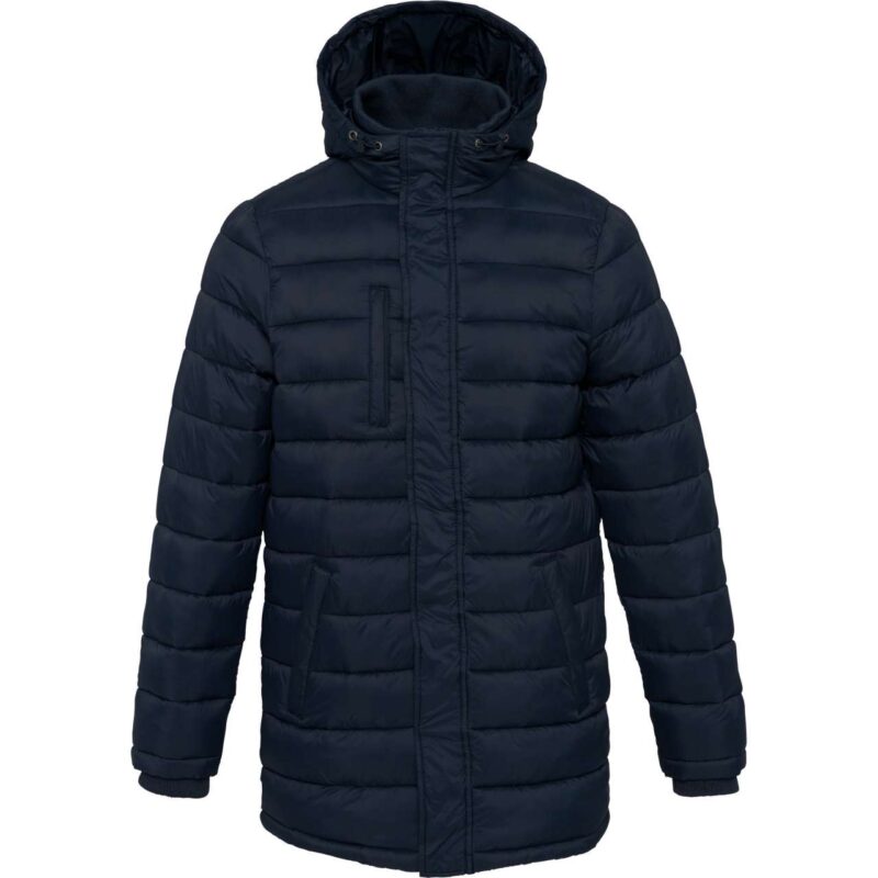Kariban MEN'S LIGHTWEIGHT HOODED PADDED PARKA - Μπλε μαρίν