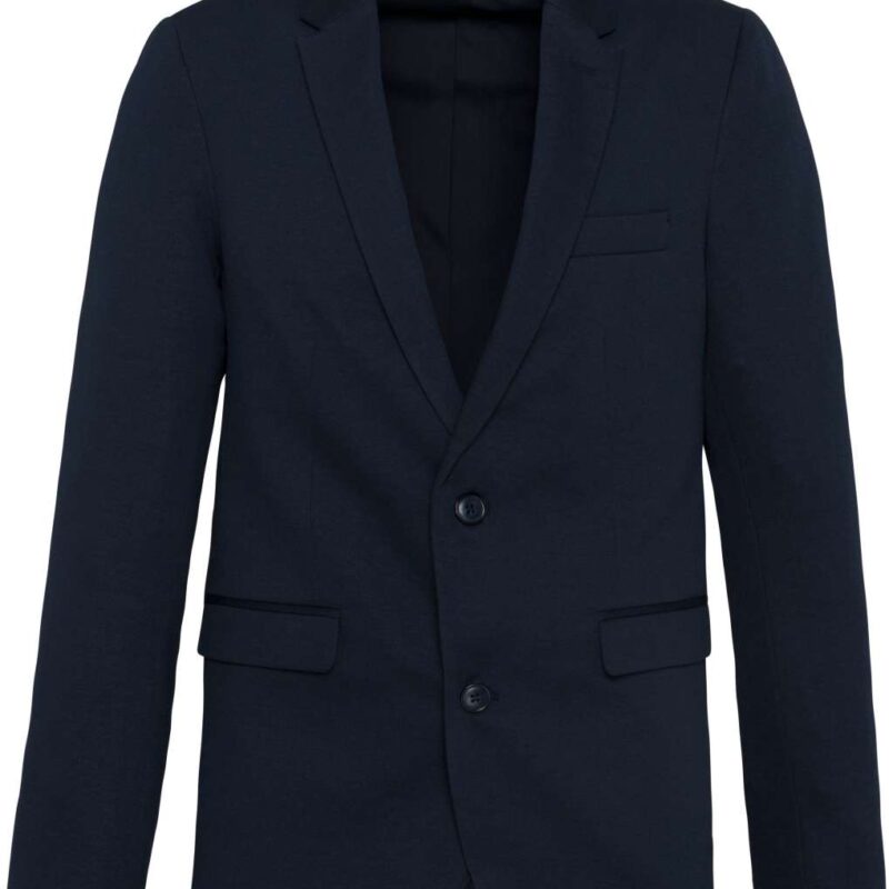 ka6132-night_navy_heather-a1 Kariban ". Let's re-evaluate the "keep exactly" instruction. "Preserve brand names, model names, product-line names, trademarks, placeholders like JACKET, SKUs and technical terms exactly." "Do not translate protected commercial names such as HEAVY BLEND™, HEAVY COTTON™, DRYBLEND®, SOFTSTYLE, PREMIUM, SOL'S - Night Navy Heather