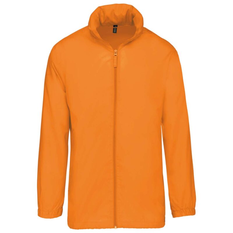 ka616-orange-a1 Kariban WINDBREAKER UNLINED - πορτοκαλί