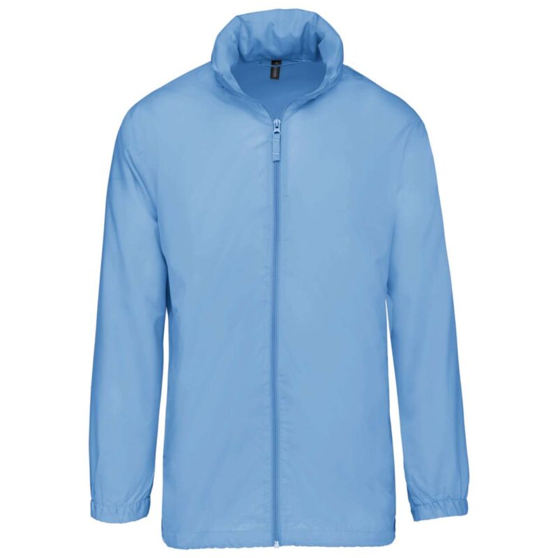 ka616-sky_blue-a1 Kariban WINDBREAKER UNLINED - Γαλάζιο