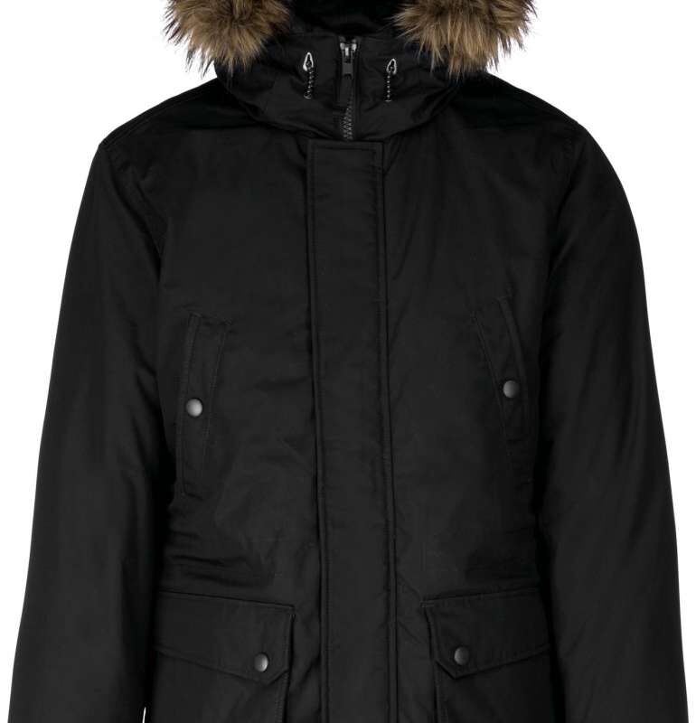 ka621-black-a1 Kariban WINTER PARKA - Μαύρο