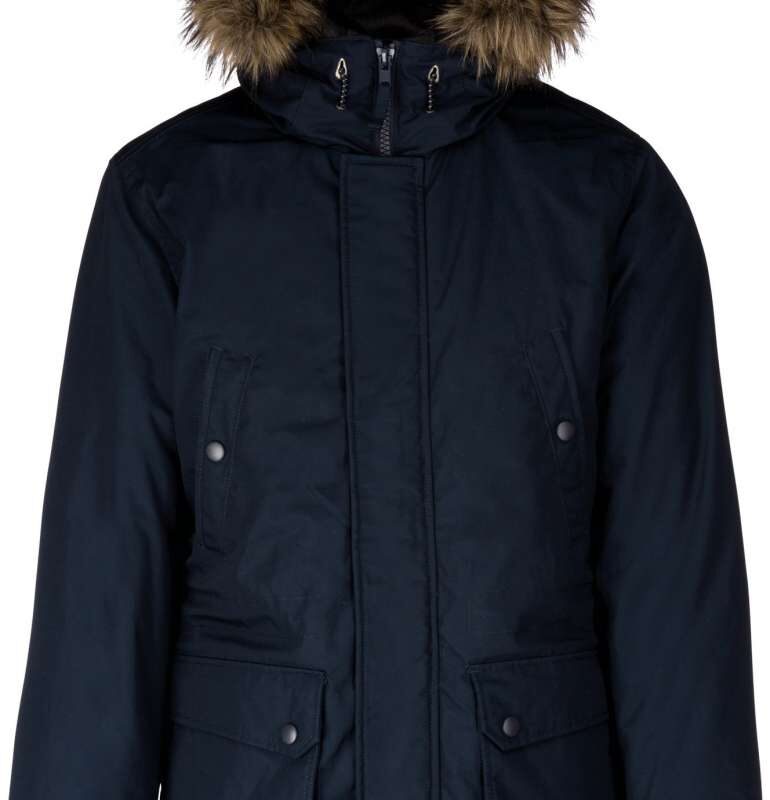 ka621-navy-a1 Kariban WINTER PARKA - Μπλε μαρίν