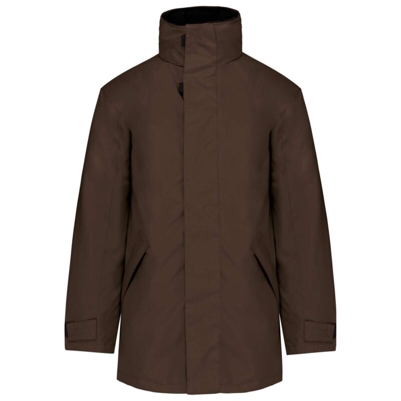 Kariban QUILTED PARKA - Σοκολατί