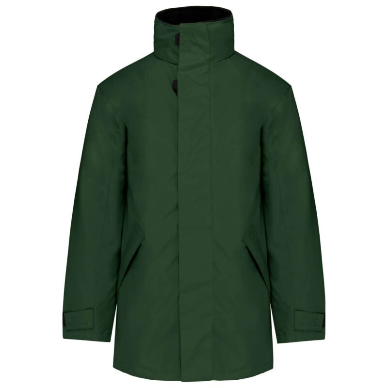 Kariban QUILTED PARKA - Πράσινο του δάσους