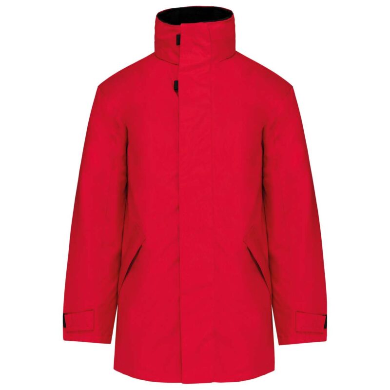 Kariban QUILTED PARKA - Κόκκινο
