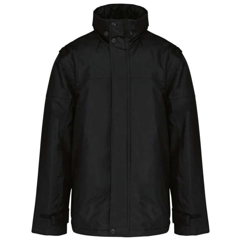 ka693-black-a1 Kariban FACTORY - DETACHABLE-SLEEVED BLOUSON JACKET - Μαύρο