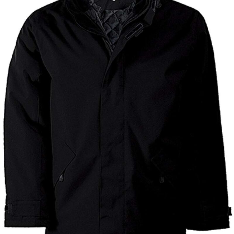ka696-black-a1 Kariban KIDS PARKA - Μαύρο
