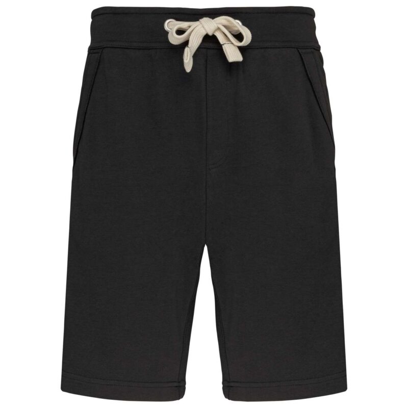 ka710-black-a1 Kariban UNISEX FRENCH TERRY BERMUDA SHORTS - Μαύρο