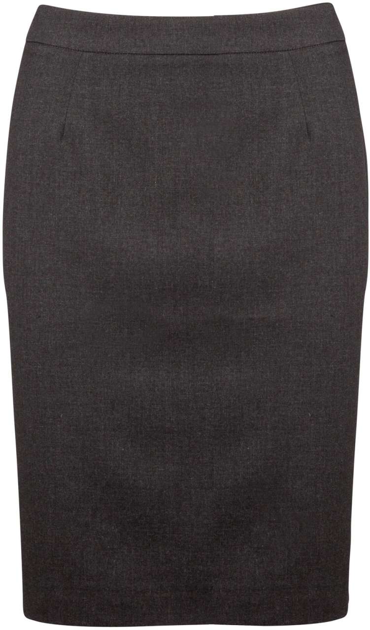 ka732-anthracite_heather-a1 Kariban PENCIL SKIRT - Anthracite Heather