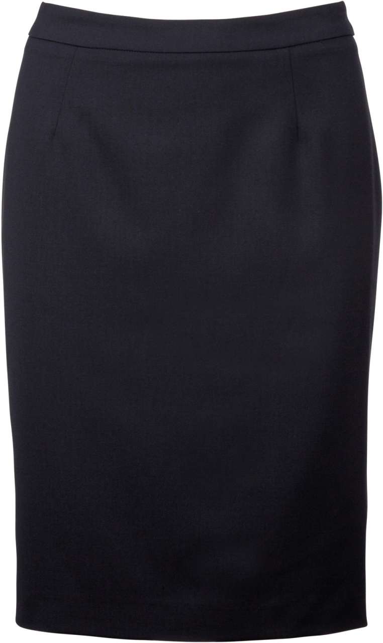 ka732-navy-a1 Kariban PENCIL SKIRT - Μπλε μαρίν