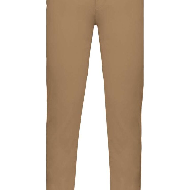 ka740-camel-a1 Kariban MEN CHINO TROUSERS - Καμηλό