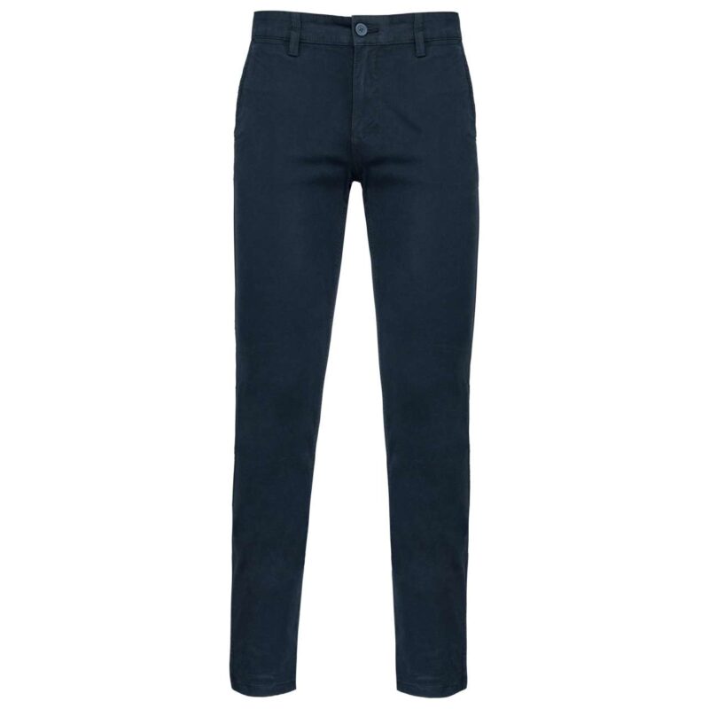 ka740-dark_navy-a1 Kariban MEN CHINO TROUSERS - Deep Blue