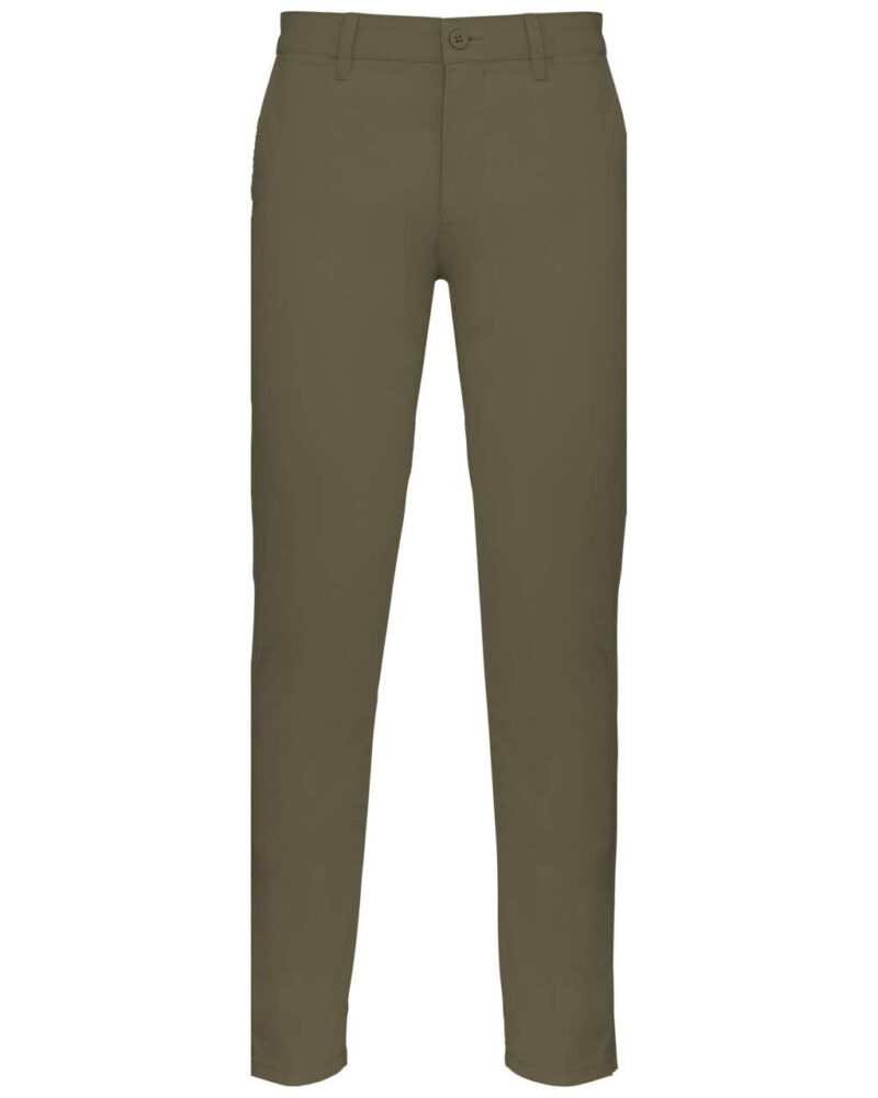 ka740-light_khaki-a1 Kariban MEN CHINO TROUSERS - Light Khaki
