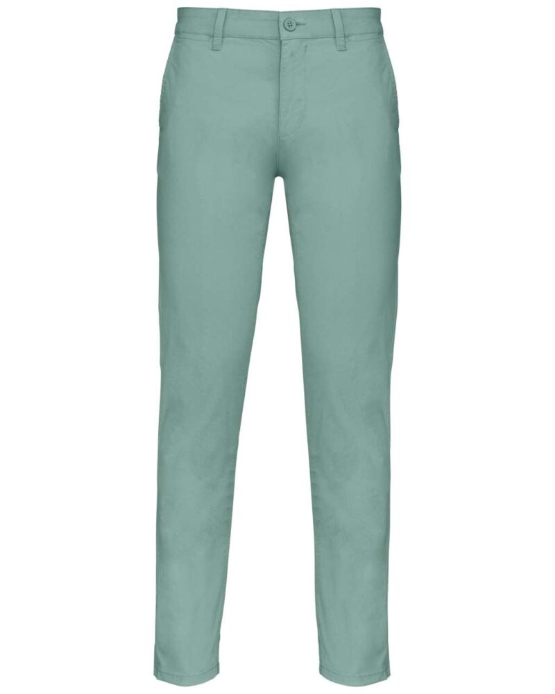 ka740-sage-a1 Kariban MEN CHINO TROUSERS - πράσινο φασκόμηλου