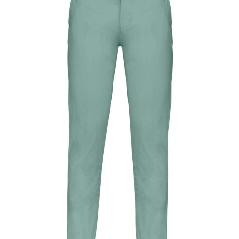 ka740-sage-a1 Kariban MEN CHINO TROUSERS - πράσινο φασκόμηλου