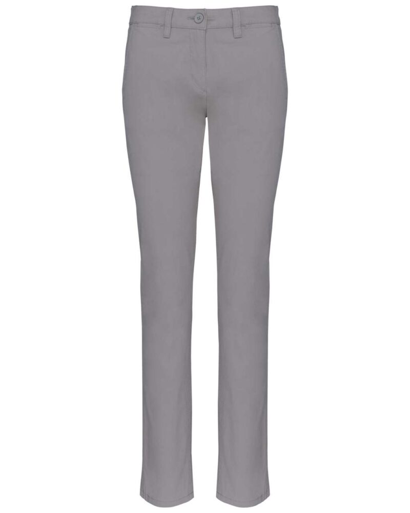 ka741-fine_grey-a1 Kariban LADIES' CHINO TROUSERS - Λεπτό Γκρι
