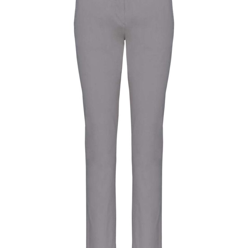 ka741-fine_grey-a1 Kariban LADIES' CHINO TROUSERS - Λεπτό Γκρι