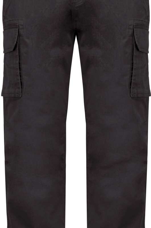 ka744-dark_grey-a1 Kariban MEN'S MULTIPOCKET TROUSERS - Σκούρο Γκρι