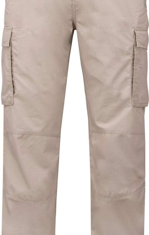 ka745-beige-a1 Kariban MEN'S LIGHTWEIGHT MULTIPOCKET TROUSERS - μπεζ