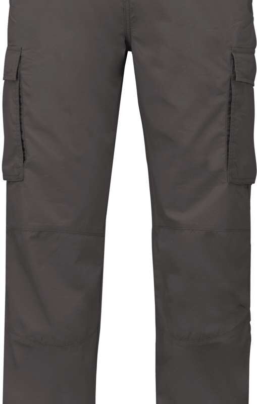 ka745-light_charcoal-a1 Kariban MEN'S LIGHTWEIGHT MULTIPOCKET TROUSERS - Light Charcoal