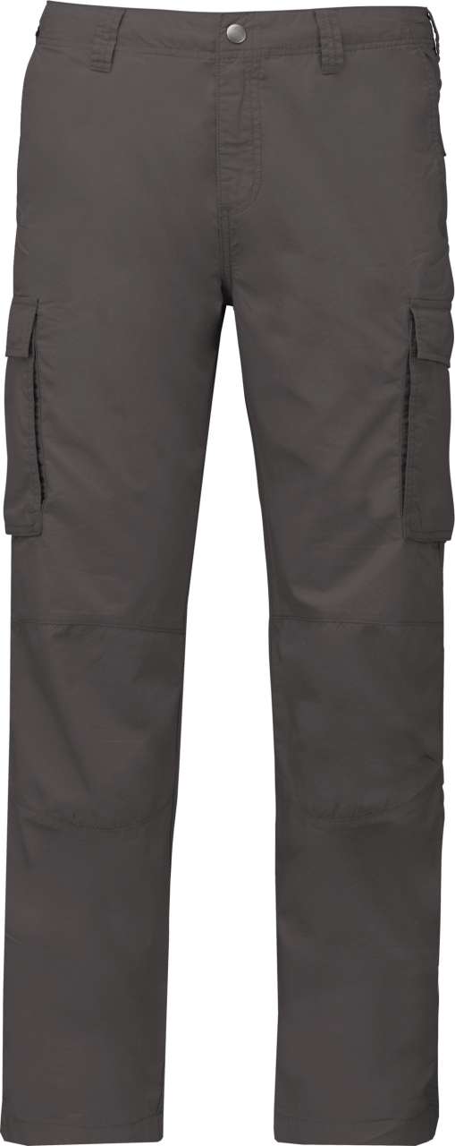 ka745-light_charcoal-a1 Kariban MEN'S LIGHTWEIGHT MULTIPOCKET TROUSERS - Light Charcoal