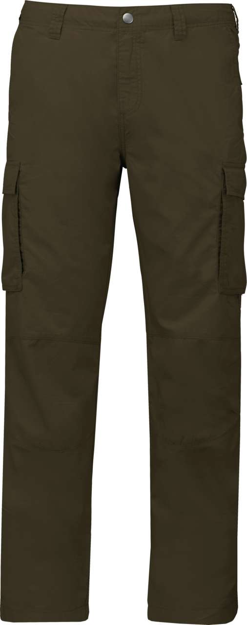 ka745-light_khaki-a1 Kariban MEN'S LIGHTWEIGHT MULTIPOCKET TROUSERS - Light Khaki
